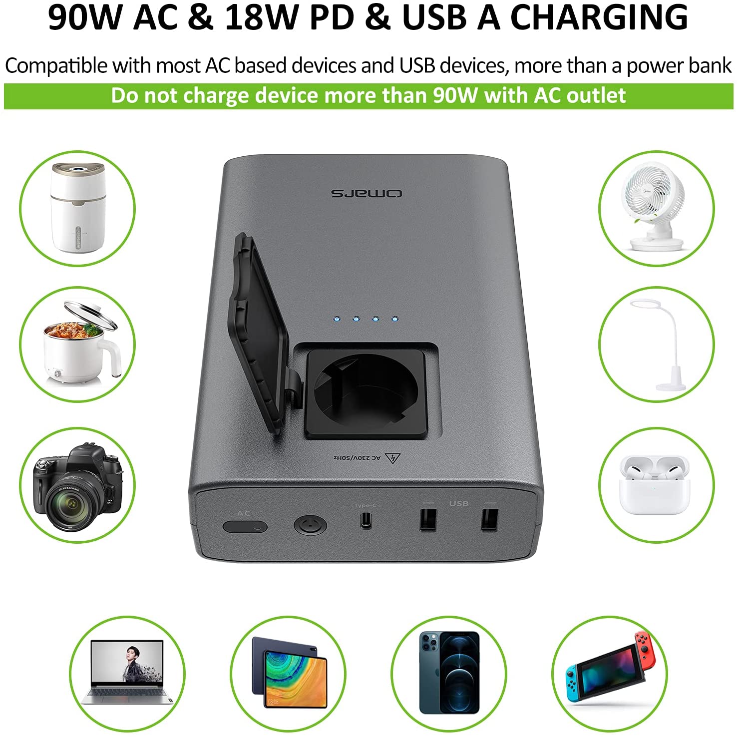 LI-Chargeur Macbook Air-Pro 60W, Chargeur Magsafe 2 Compatible