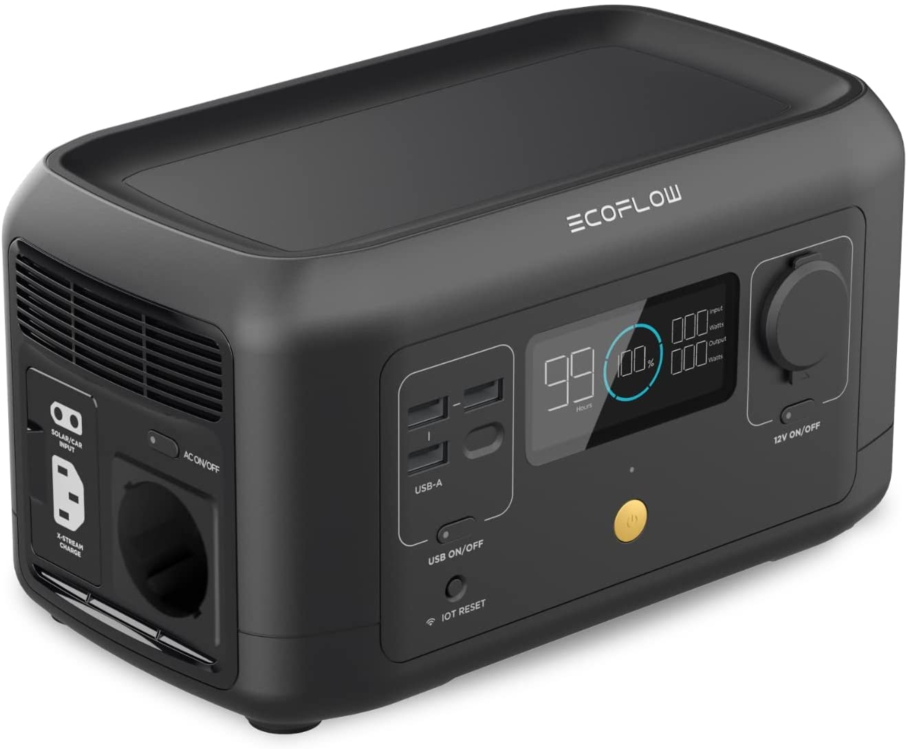 ECOFLOW RIVER MINI 300 station d'énergie 220V camping van camping-car