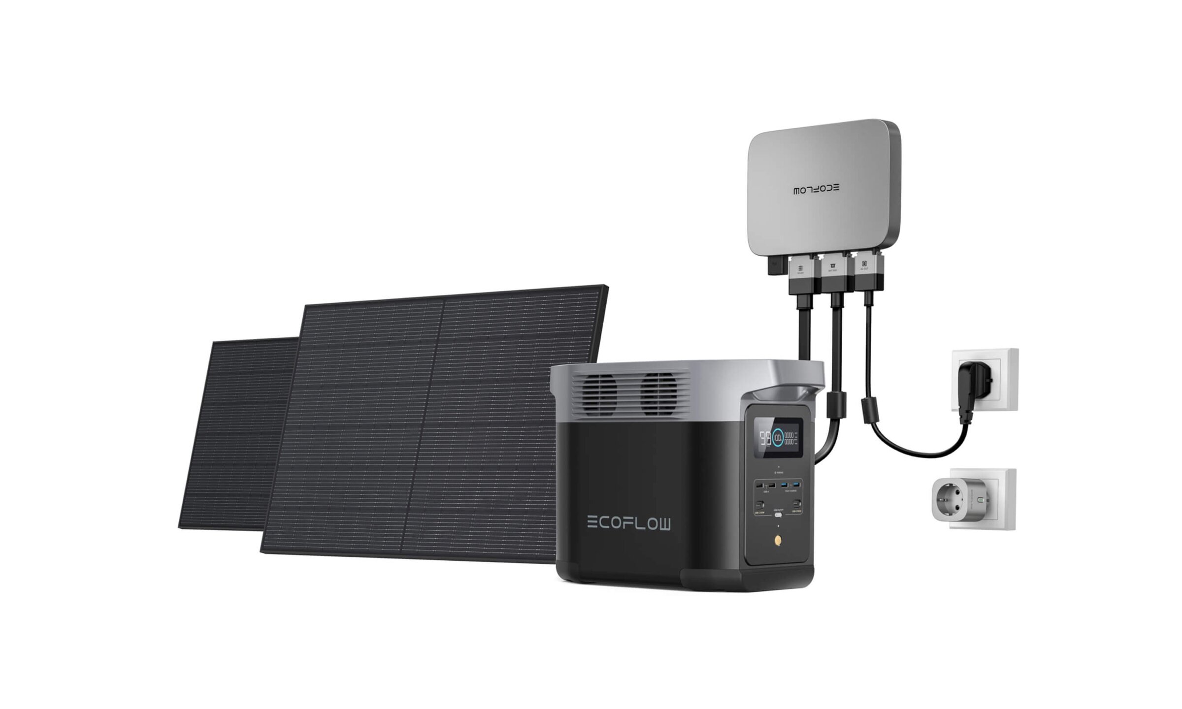 Kit Solaire EcoFlow PowerStream pour Balcon Plug and Play pas cher