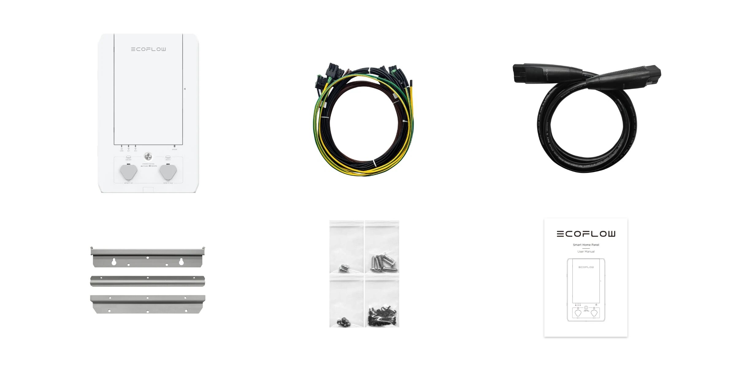 Contenu de la boite du smart home panel