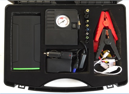 Batterie externe Démarrage voiture 14000mah + Gonfleur