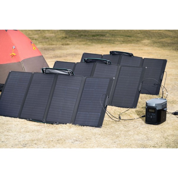 kit Nomade ECOFLOW : batterie DELTA 1260Wh + panneau solaire 110W