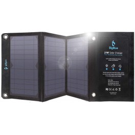 Panneau solaire pliable-21watts-alimentation-telephone-tablette-ipad-samsung galaxy-tab-EPOW®