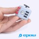 fidget cube anti stress noir pas cher - epow