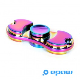 mini spinner metalique epow noir aluminium zinc