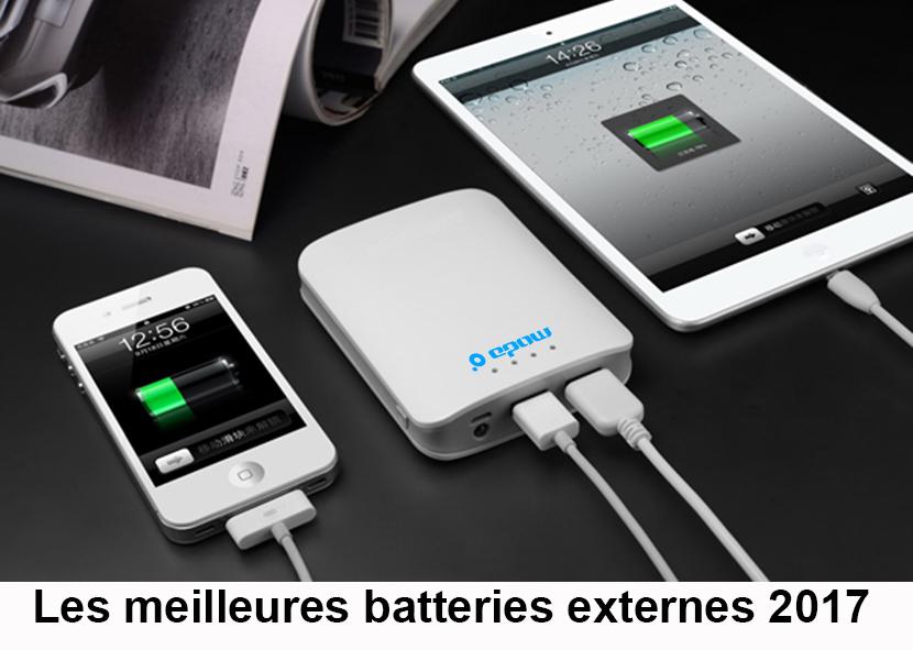 les meilleures batteries externes 2017